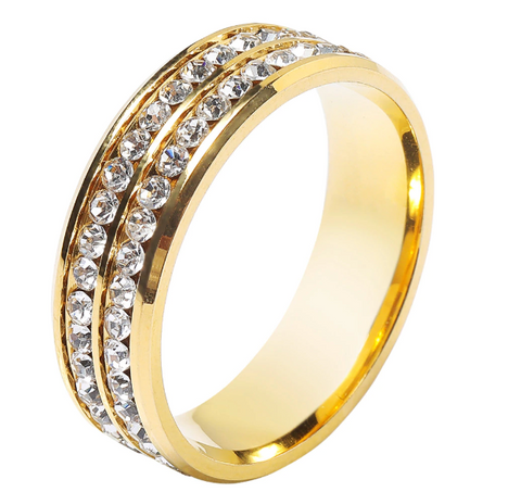 Gold Tie Ring