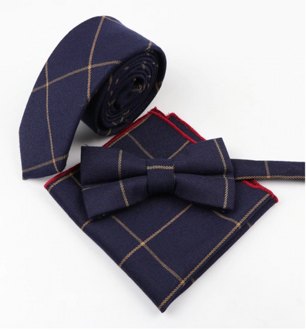 Skinny Chairman Tie AND Bow