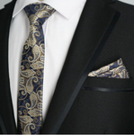 Paisley Print Skinny Tie