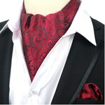 Red Paisley Print Boscot